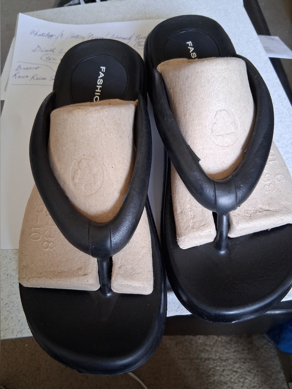 FASHION Women’s Black Slide Sandals similar to Crocs Size 39 40, Us size 8 8.5
